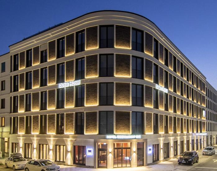 Qube Hotel Bahnstadt Heidelberg Exterior foto